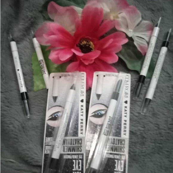 ⚜️3/$25⚜️💋NWT KATY KAT SHIMMER LINER BLACK 💋 - Picture 6 of 6